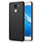 Huawei Enjoy 7 Plus用ハードケース プラスチック 質感もマット ファーウェイ ブラック