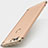 Huawei Enjoy 7S用ケース 高級感 手触り良い メタル兼プラスチック バンパー M01 ファーウェイ ゴールド