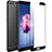 Huawei Enjoy 7S用強化ガラス フル液晶保護フィルム F04 ファーウェイ ブラック