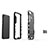 Huawei Enjoy 8e用ハイブリットバンパーケース スタンド プラスチック 兼シリコーン カバー A01 ファーウェイ 