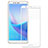 Huawei Enjoy 8e用強化ガラス フル液晶保護フィルム F05 ファーウェイ ホワイト