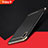 Huawei Enjoy 9用ケース 高級感 手触り良い メタル兼プラスチック バンパー M01 ファーウェイ ブラック