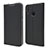 Huawei Enjoy 9用手帳型 レザーケース スタンド カバー L06 ファーウェイ ブラック