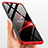 Huawei Enjoy 9 Plus用ハードケース プラスチック 質感もマット 前面と背面 360度 フルカバー アンド指輪 マグネット式 ファーウェイ レッド・ブラック