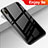 Huawei Enjoy 9e用ハイブリットバンパーケース プラスチック 鏡面 カバー ファーウェイ ブラック
