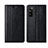 Huawei Enjoy Z 5G用手帳型 レザーケース スタンド カバー L02 ファーウェイ ブラック