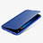 Huawei G10用手帳型 レザーケース スタンド L02 ファーウェイ ネイビー