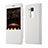 Huawei G7 Plus用手帳型 レザーケース ファーウェイ ホワイト