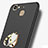 Huawei G8 Mini用ハードケース プラスチック 質感もマット アンド指輪 A02 ファーウェイ ブラック