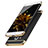 Huawei G9 Plus用ケース 高級感 手触り良い メタル兼プラスチック バンパー M01 ファーウェイ ブラック