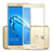 Huawei G9 Plus用強化ガラス フル液晶保護フィルム F03 ファーウェイ ゴールド