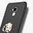 Huawei GR5 Mini用ハードケース プラスチック 質感もマット アンド指輪 A04 ファーウェイ ブラック