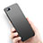 Huawei Honor 10用ハードケース プラスチック 質感もマット ファーウェイ ブラック