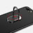 Huawei Honor 10用ハードケース プラスチック 質感もマット アンド指輪 亦 ひも ファーウェイ ブラック