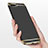 Huawei Honor 10用ケース 高級感 手触り良い メタル兼プラスチック バンパー ファーウェイ ブラック