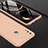 Huawei Honor 10 Lite用ハードケース プラスチック 質感もマット 前面と背面 360度 フルカバー ファーウェイ ゴールド