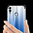 Huawei Honor 10 Lite用極薄ソフトケース シリコンケース 耐衝撃 全面保護 クリア透明 T04 ファーウェイ クリア
