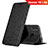 Huawei Honor 10 Lite用手帳型 レザーケース スタンド カバー ファーウェイ ブラック