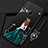 Huawei Honor 10 Lite用シリコンケース ソフトタッチラバー バタフライ ドレスガール ドレス少女 カバー ファーウェイ ブラック
