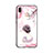 Huawei Honor 10 Lite用ハイブリットバンパーケース プラスチック パターン 鏡面 カバー S01 ファーウェイ ピンク