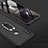 Huawei Honor 10 Lite用ハードケース プラスチック 質感もマット 前面と背面 360度 フルカバー アンド指輪 ファーウェイ ブラック