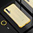 Huawei Honor 20用極薄ソフトケース シリコンケース 耐衝撃 全面保護 クリア透明 H01 ファーウェイ ゴールド