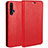 Huawei Honor 20用手帳型 レザーケース スタンド カバー T01 ファーウェイ レッド