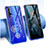 Huawei Honor 20用極薄ソフトケース シリコンケース 耐衝撃 全面保護 クリア透明 花 ファーウェイ マルチカラー