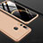 Huawei Honor 20 Lite用ハードケース プラスチック 質感もマット 前面と背面 360度 フルカバー ファーウェイ ゴールド
