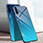 Huawei Honor 20 Pro用ハイブリットバンパーケース プラスチック 鏡面 虹 グラデーション 勾配色 カバー H01 ファーウェイ 
