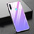 Huawei Honor 20E用ハイブリットバンパーケース プラスチック 鏡面 虹 グラデーション 勾配色 カバー H02 ファーウェイ 