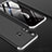 Huawei Honor 20i用ハードケース プラスチック 質感もマット 前面と背面 360度 フルカバー ファーウェイ シルバー