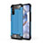Huawei Honor 30用ハイブリットバンパーケース プラスチック 兼シリコーン カバー ファーウェイ ブルー
