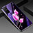 Huawei Honor 30S用ハイブリットバンパーケース プラスチック 鏡面 花 カバー ファーウェイ ピンク