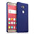 Huawei Honor 5X用ハードケース プラスチック 質感もマット ファーウェイ ネイビー