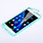 Huawei Honor 6 Plus用ソフトケース フルカバー クリア透明 ファーウェイ ブルー