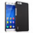 Huawei Honor 6 Plus用ハードケース プラスチック 質感もマット ファーウェイ ブラック