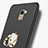Huawei Honor 7 Dual SIM用ハードケース プラスチック 質感もマット アンド指輪 A03 ファーウェイ ブラック