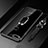 Huawei Honor 7A用極薄ソフトケース シリコンケース 耐衝撃 全面保護 クリア透明 アンド指輪 マグネット式 S01 ファーウェイ ブラック