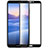 Huawei Honor 7C用強化ガラス フル液晶保護フィルム F07 ファーウェイ ブラック