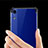 Huawei Honor 8A用極薄ソフトケース シリコンケース 耐衝撃 全面保護 クリア透明 H01 ファーウェイ 