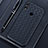 Huawei Honor 8X用シリコンケース ソフトタッチラバー レザー柄 ファーウェイ ブラック
