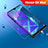 Huawei Honor 8X Max用アンチグレア ブルーライト 強化ガラス 液晶保護フィルム ファーウェイ クリア