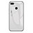 Huawei Honor 9i用ハイブリットバンパーケース プラスチック 鏡面 虹 グラデーション 勾配色 カバー ファーウェイ ホワイト