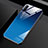 Huawei Honor 9X Pro用ハイブリットバンパーケース プラスチック 鏡面 虹 グラデーション 勾配色 カバー ファーウェイ ネイビー