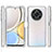 Huawei Honor Magic4 Lite 4G用前面と背面 360度 フルカバー 極薄ソフトケース シリコンケース 耐衝撃 全面保護 バンパー 勾配色 透明 ファーウェイ 