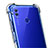 Huawei Honor Note 10用極薄ソフトケース シリコンケース 耐衝撃 全面保護 クリア透明 T06 ファーウェイ クリア