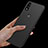 Huawei Honor Note 10用極薄ソフトケース シリコンケース 耐衝撃 全面保護 S02 ファーウェイ ブラック