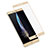 Huawei Honor Note 8用強化ガラス フル液晶保護フィルム F02 ファーウェイ ゴールド