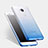 Huawei Honor Play 5X用極薄ソフトケース グラデーション 勾配色 クリア透明 ファーウェイ ブルー